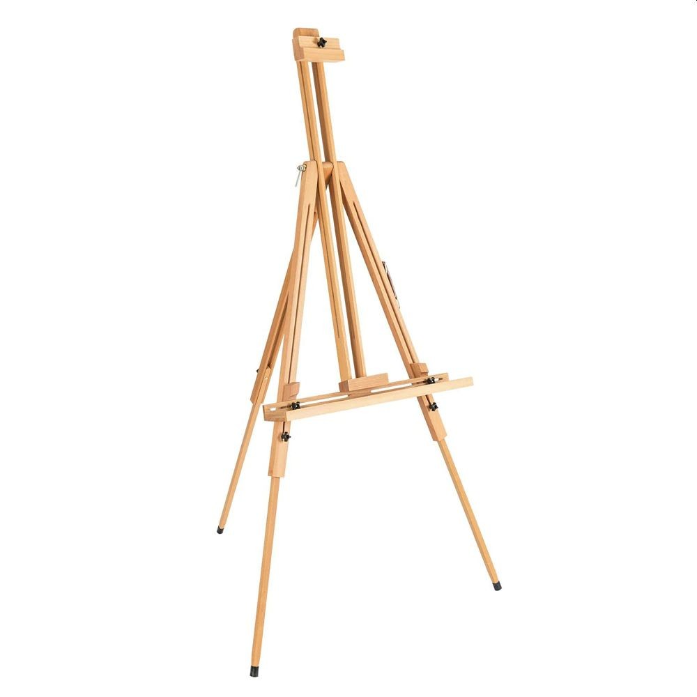 Trepied sevalet pictura, lemn de fag, inaltime reglabila 130 - 190 cm, picioare anti-alunecare - imagine 5